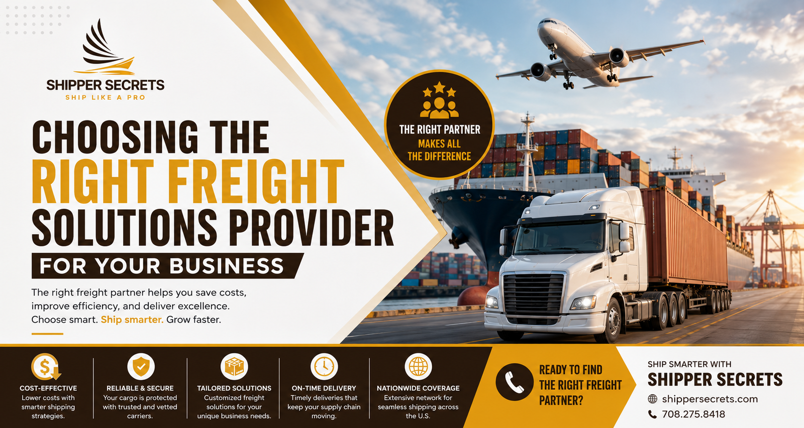 Choosing the Right Freight Solutions Provider for Your Business