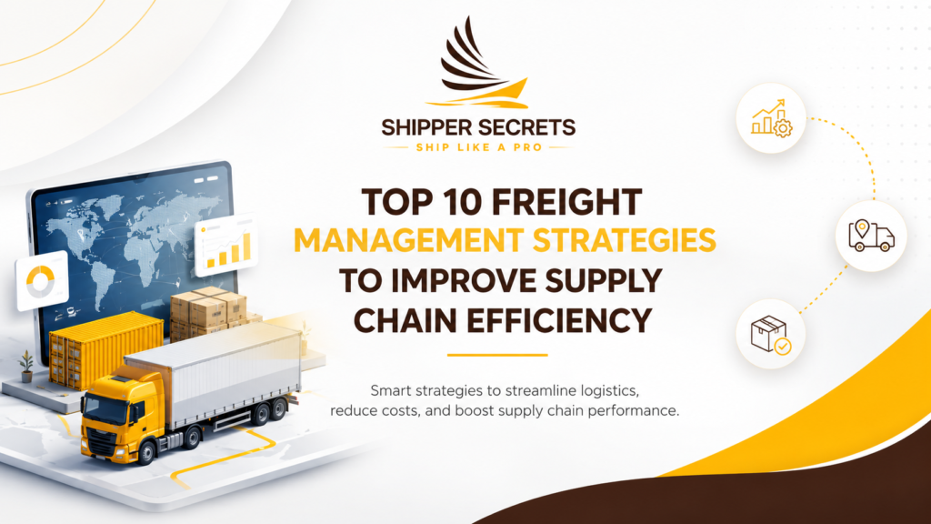 Freight Management Strategies