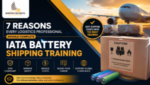 7 Reasons Every Logistics Professional Should Complete IATA Battery Shipping Training