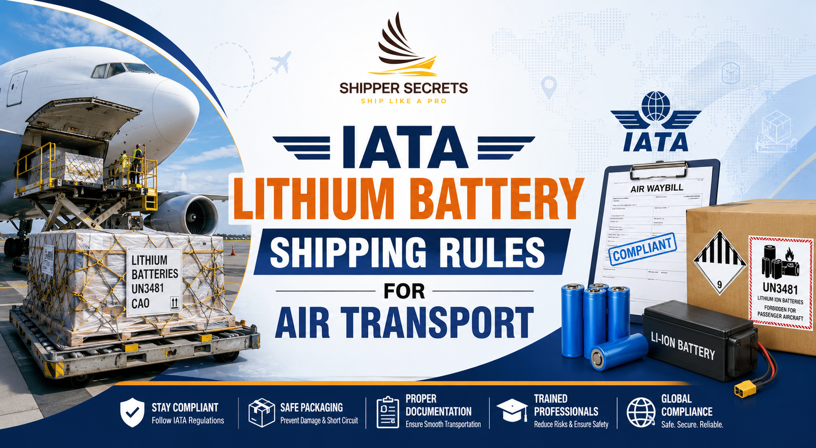 IATA Lithium Battery Shipping Rules for Air Transport