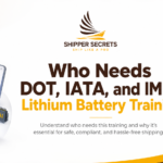 DOT, IATA and IMDG Lithium Battery Training