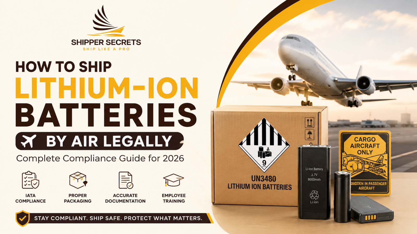 How to Ship Lithium-Ion Batteries by Air Legally