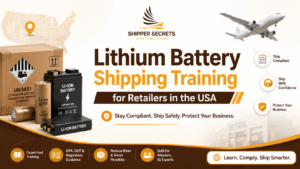 Lithium Battery Shipping Training for Retailers in the USA