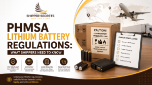 PHMSA Lithium Battery Regulations 2026: What Shippers Need to Know
