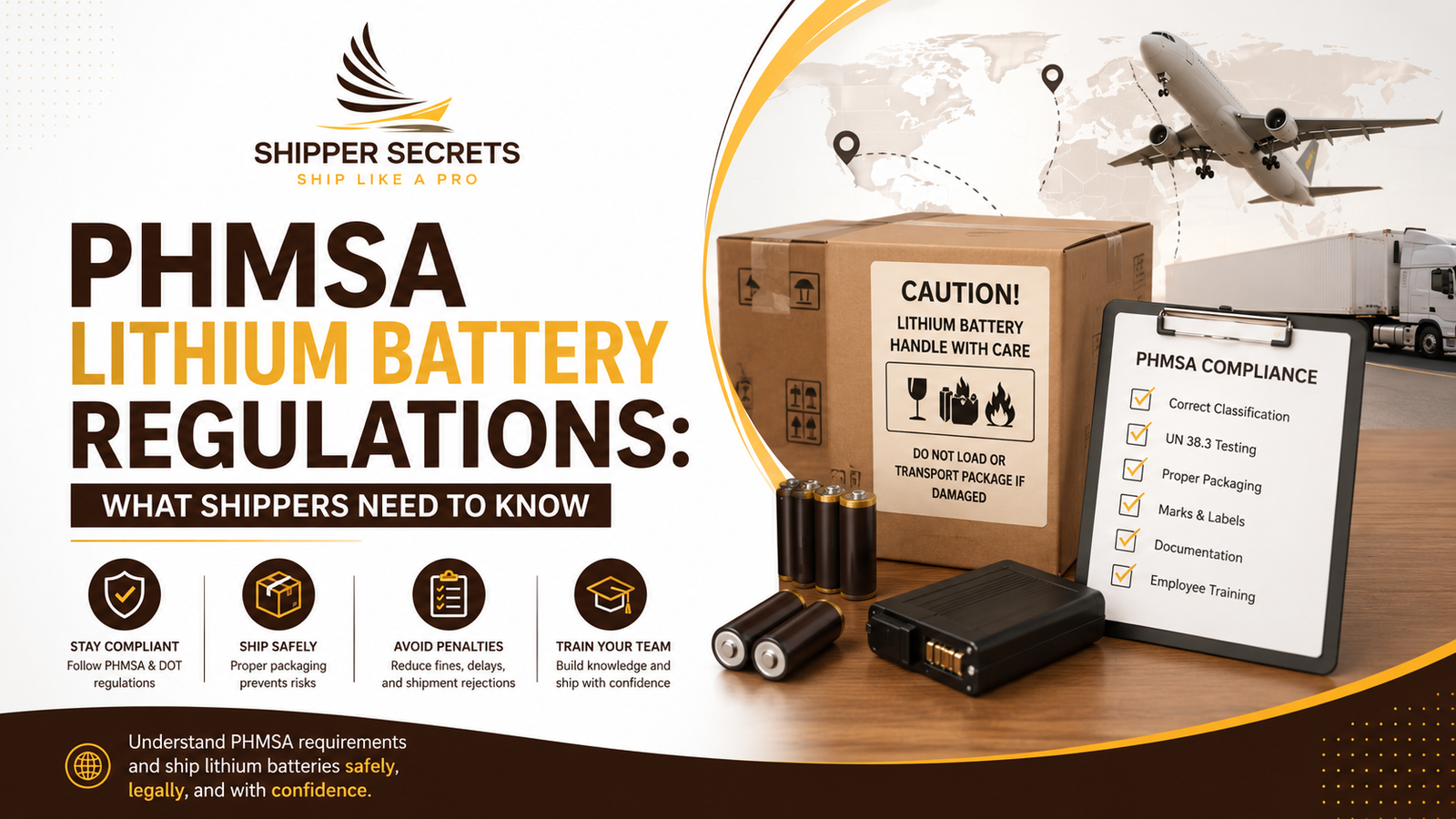 PHMSA Lithium Battery Regulations 2026