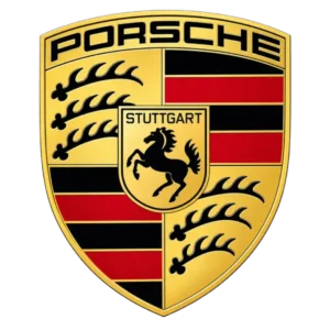 Glossy Porsche Crest Emblem