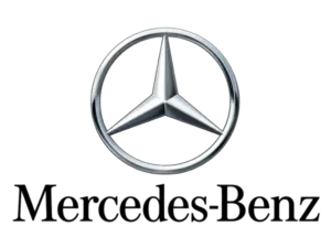 Mercedes-Benz Chrome Emblem and Wordmark