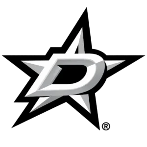 Stylized Metallic D-Star Emblem