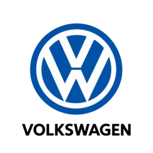 Volkswagen Logo on Transparent Background